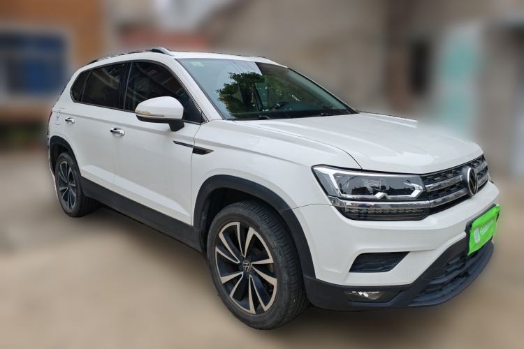 Used Volkswagen Tharu 2020 280TSI Two-Wheel Drive Luxury Plus Version China VI Standard Front Right 45 Deg