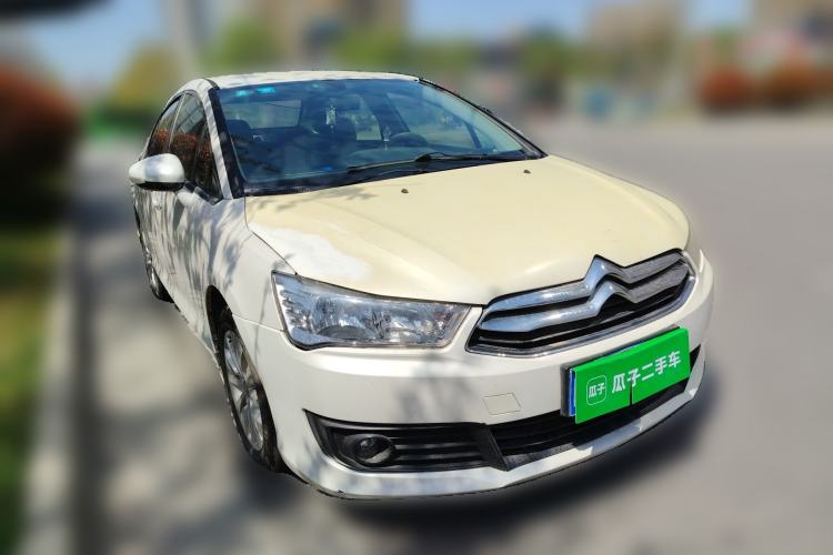 Used Citroen C-Quatre 2016 Classic Sedan 1.6L Manual CNG Front Right 45 Deg