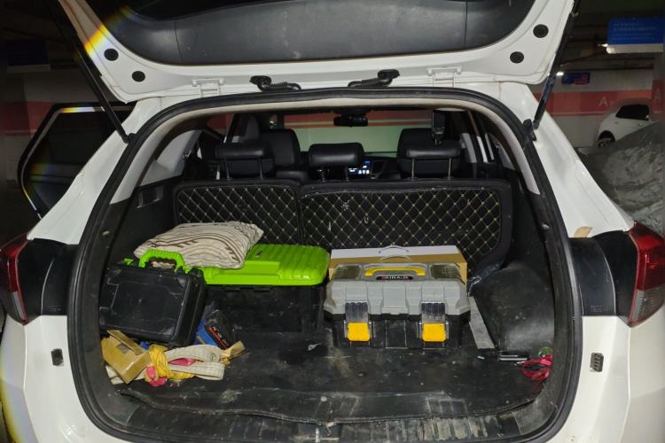 Used Hyundai Tucson 2015 1.6T Dual-Clutch Two-Wheel-Drive Smart Model Trunk