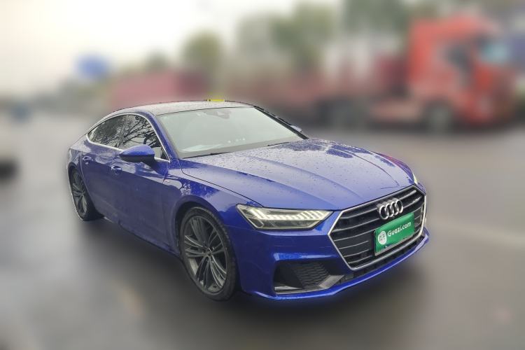 Used Audi A7 2022 45 TFSI Prestige Edition Front Right 45 Deg