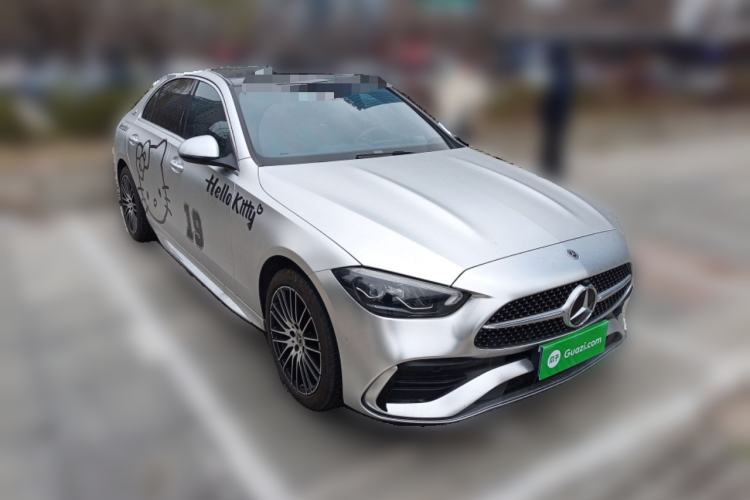 Used Mercedes-Benz C-Class 2024 C 260 L Sport Edition Front Right 45 Deg