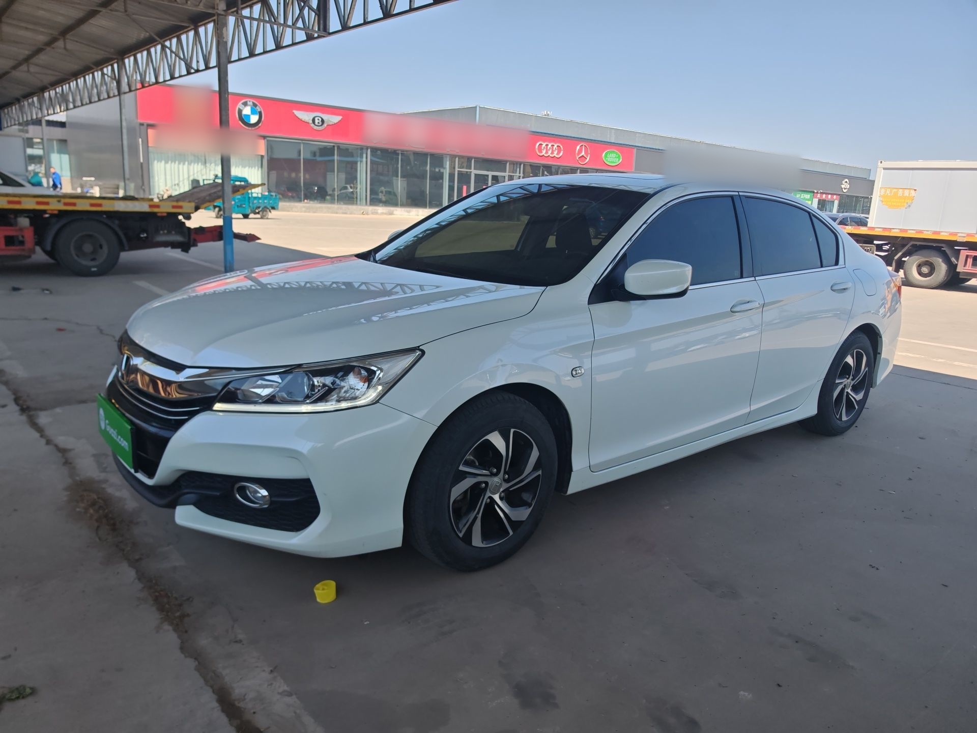 تحت مقدمة السيارة