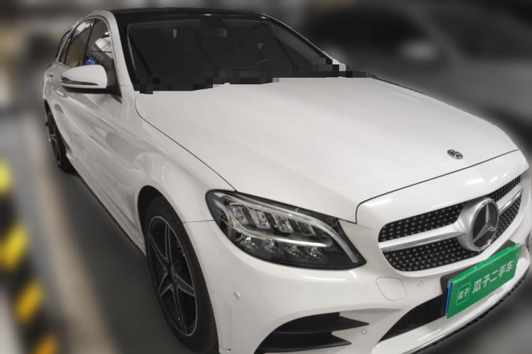 Used Mercedes-Benz C-Class 2021 C 200 L Fashion Edition Sport Version Front Right 45 Deg