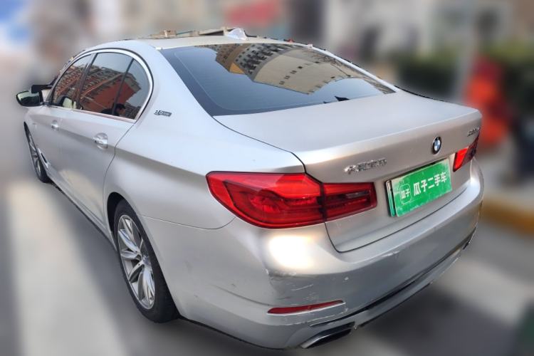 Used BMW 5 Series New Energy 2018 530Le Luxury Package Rear Left 45 Deg