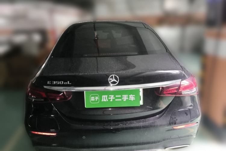 Used Mercedes-Benz E-Class New Energy 2022 Second Facelift E 350 e L Plug-in Hybrid Sports Sedan Rear