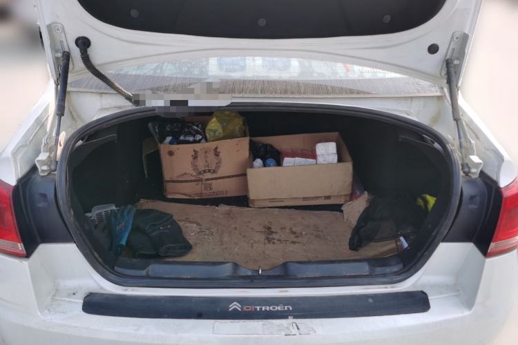 Used Citroen C-Quatre 2013 Sedan 1.6L Manual - Prestige Model Trunk