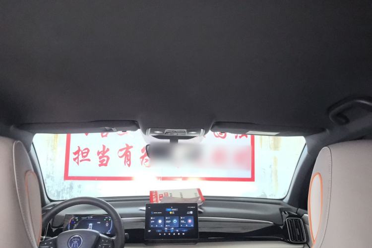 Used BYD Song Pro New Energy 2023 Champion Edition DM-i 71KM Navigation Model Headliner