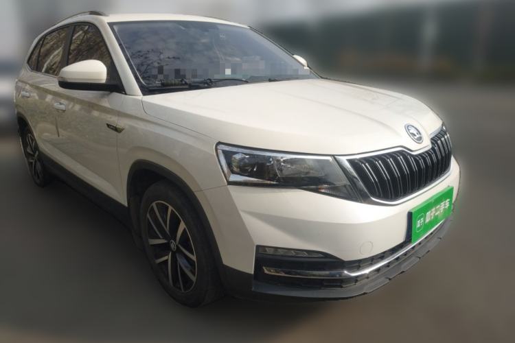 Used Skoda Kamiq 2021 1.5L Automatic Comfort Edition Front Right 45 Deg