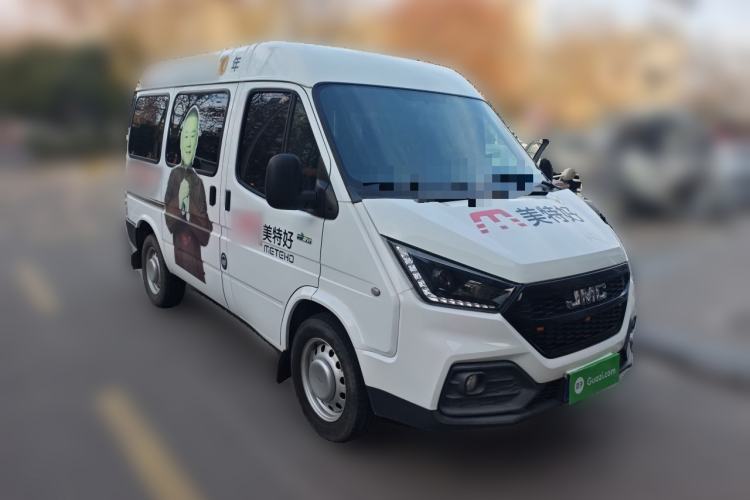 Used JMC Transit 2021 2.8T Space King Standard Version Short Wheelbase Mid-Height Roof 6-Seater Diesel Euro VI JX493