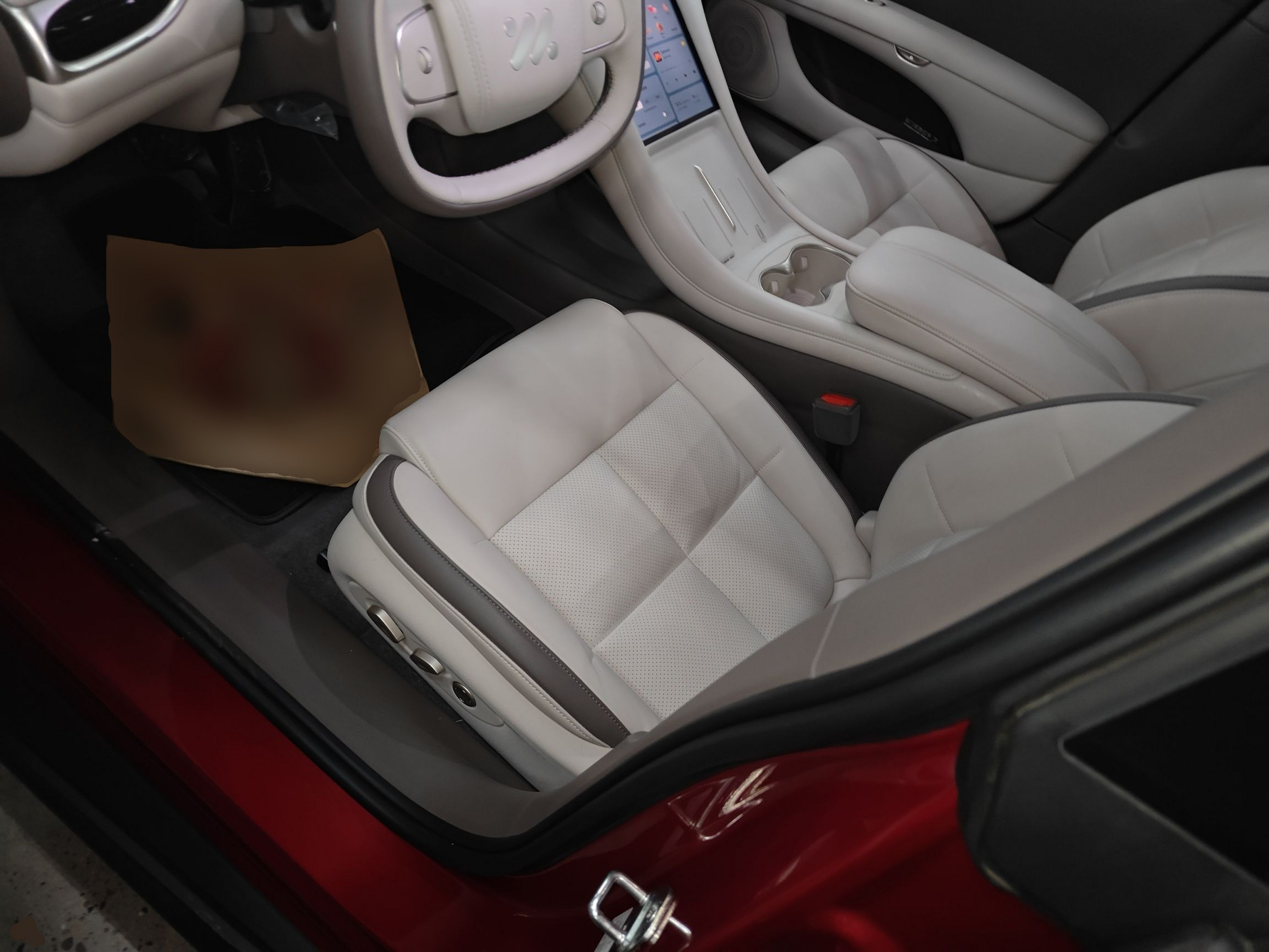 Avant de la voiture