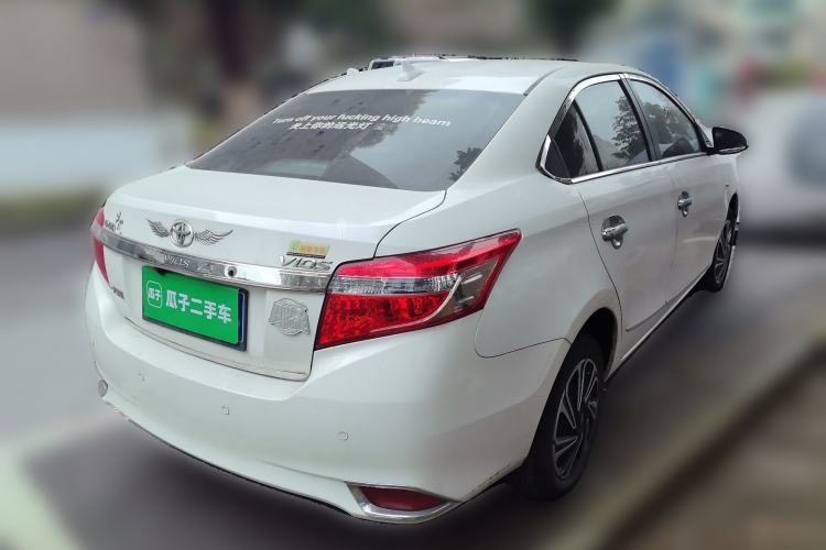 Used Toyota Vios 2014 1.5L Manual ZhiZhen Edition Rear Right 45 Deg