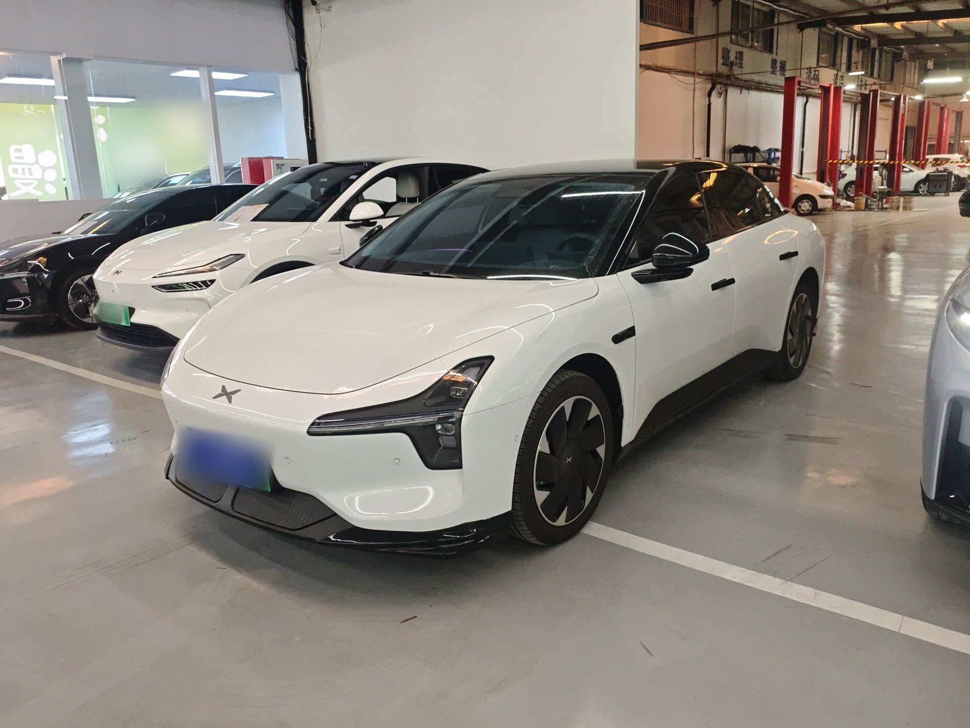 تحت مقدمة السيارة