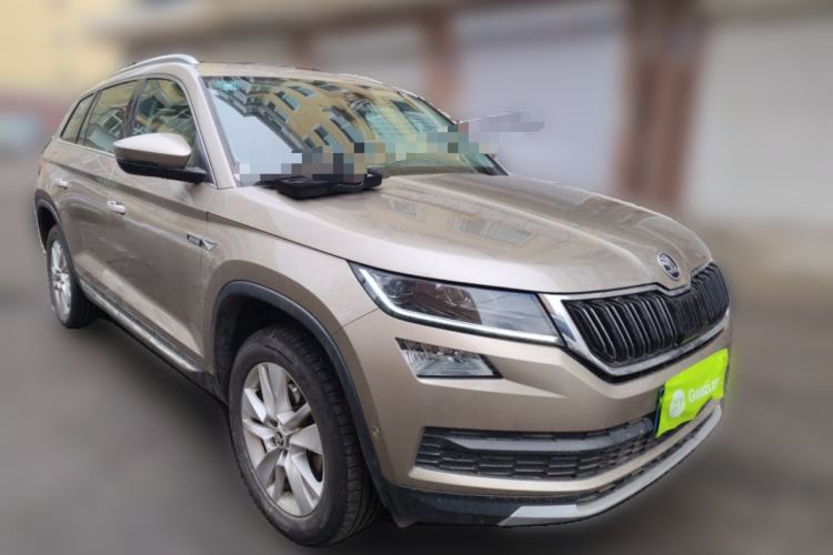 Used Skoda Kodiaq 2019 Facelifted TSI330 5-Seater Two-Wheel-Drive Luxury Enjoyment Edition China VI Standard Front Right 45 Deg