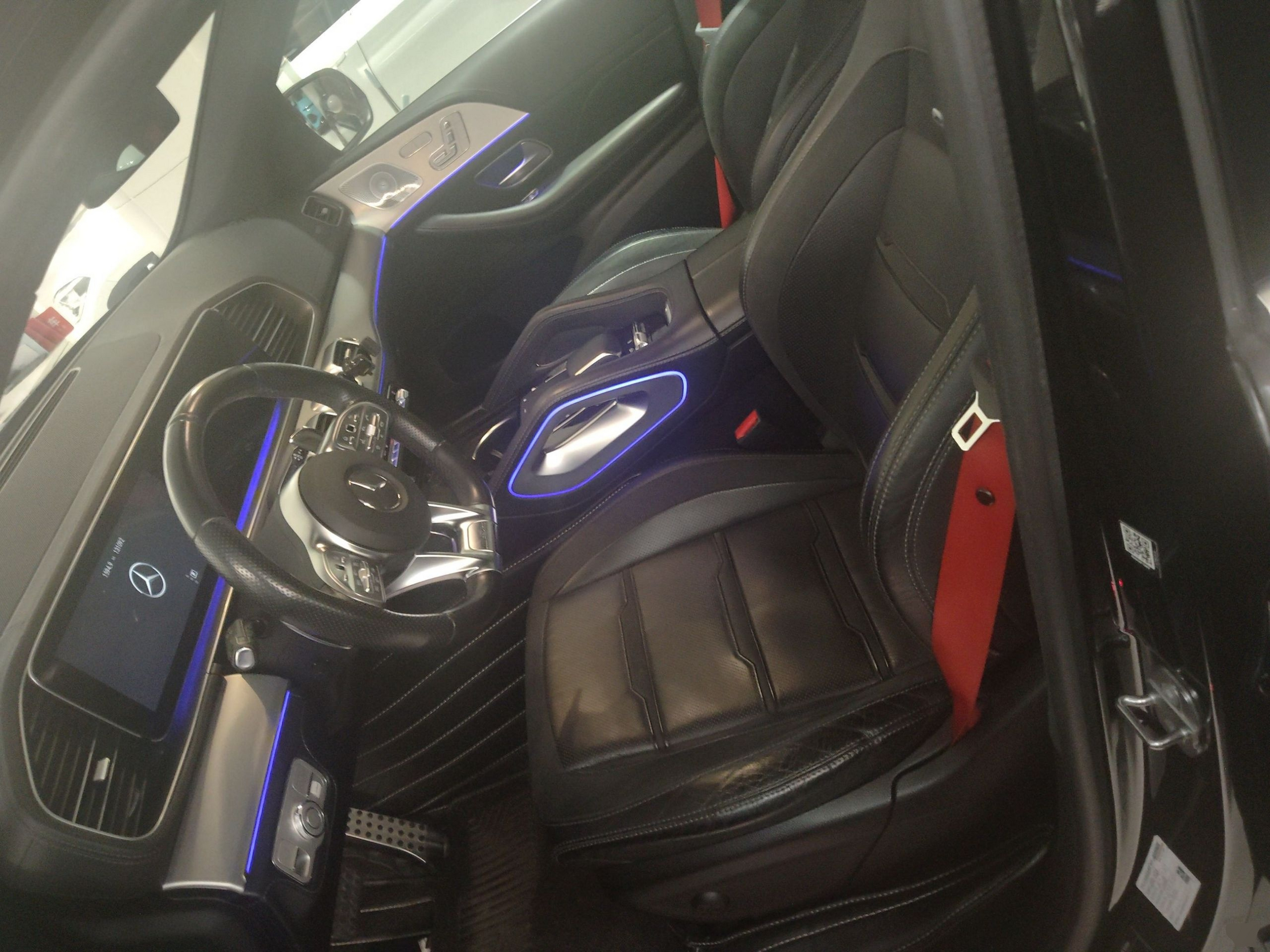 Avant de la voiture