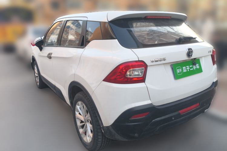 Used Brilliance V3 2016 1.5L Manual Comfort Model Rear Left 45 Deg