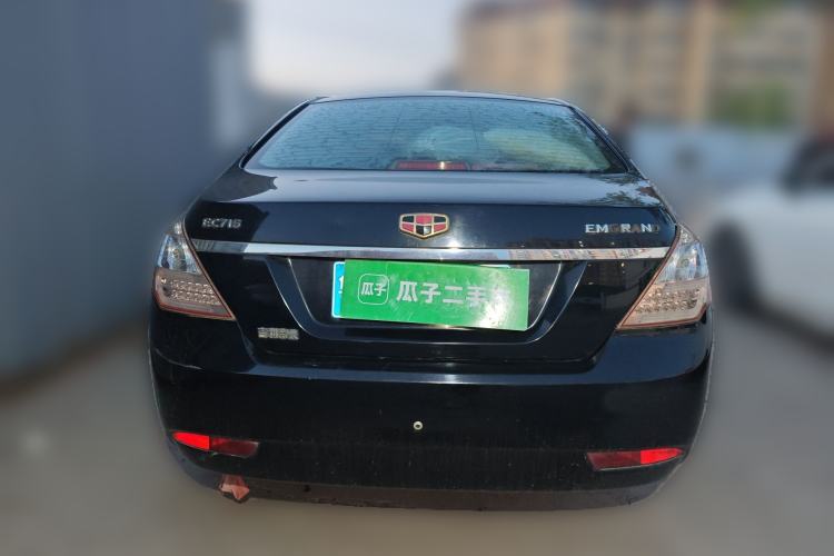Used Geely Auto Classic Emgrand 2013 Sedan 1.5L Manual Entry-Level Model Rear