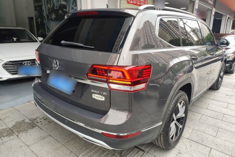 Used Volkswagen Teramont 2019 380TSI Four-Wheel Drive Luxury Version China VI Standard Rear Right 45 Deg