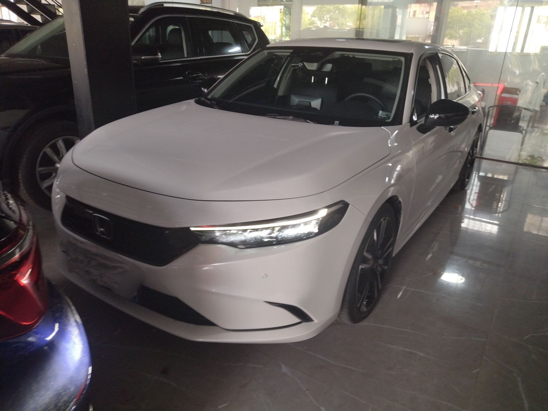 تحت مقدمة السيارة