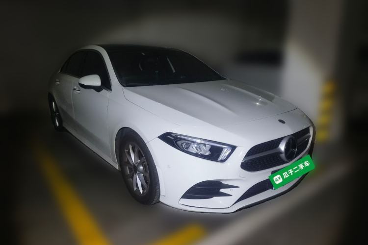 Used Mercedes-Benz A-Class 2021 A 200 L Sport Sedan Dynamic Model Front Right 45 Deg