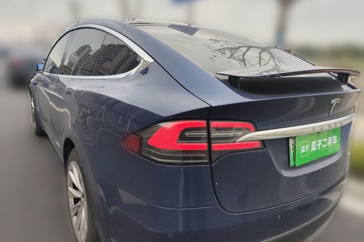Used Tesla Model X 2016 X 90D Rear Left 45 Deg