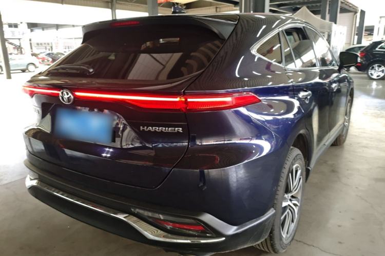 Used Toyota Harrier 2023 2.0L CVT Two-Wheel Drive Entry Version Rear Right 45 Deg