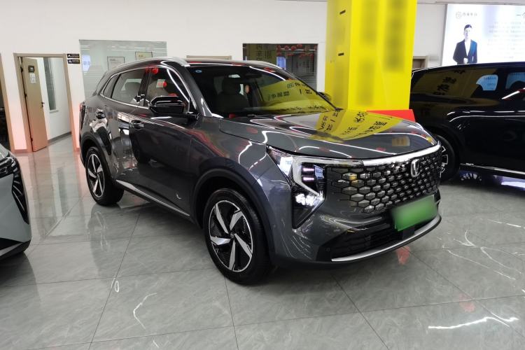 Used CHANGAN CS55PLUS PHEV 2026 Model, Smart New Blue Whale 125km Zhiyue Version Front Right 45 Deg