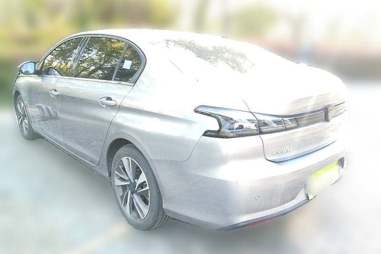 Used Peugeot 408 2022 1.6T Light-Chasing Edition Rear Left 45 Deg