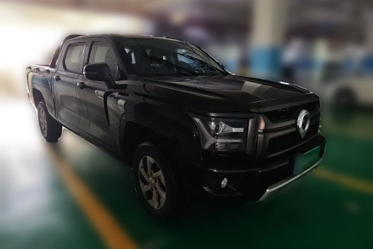 Used Great Wall King Kong Poer 2024 2.0T Automatic Diesel Two-Wheel-Drive Elite Flatbed Front Right 45 Deg