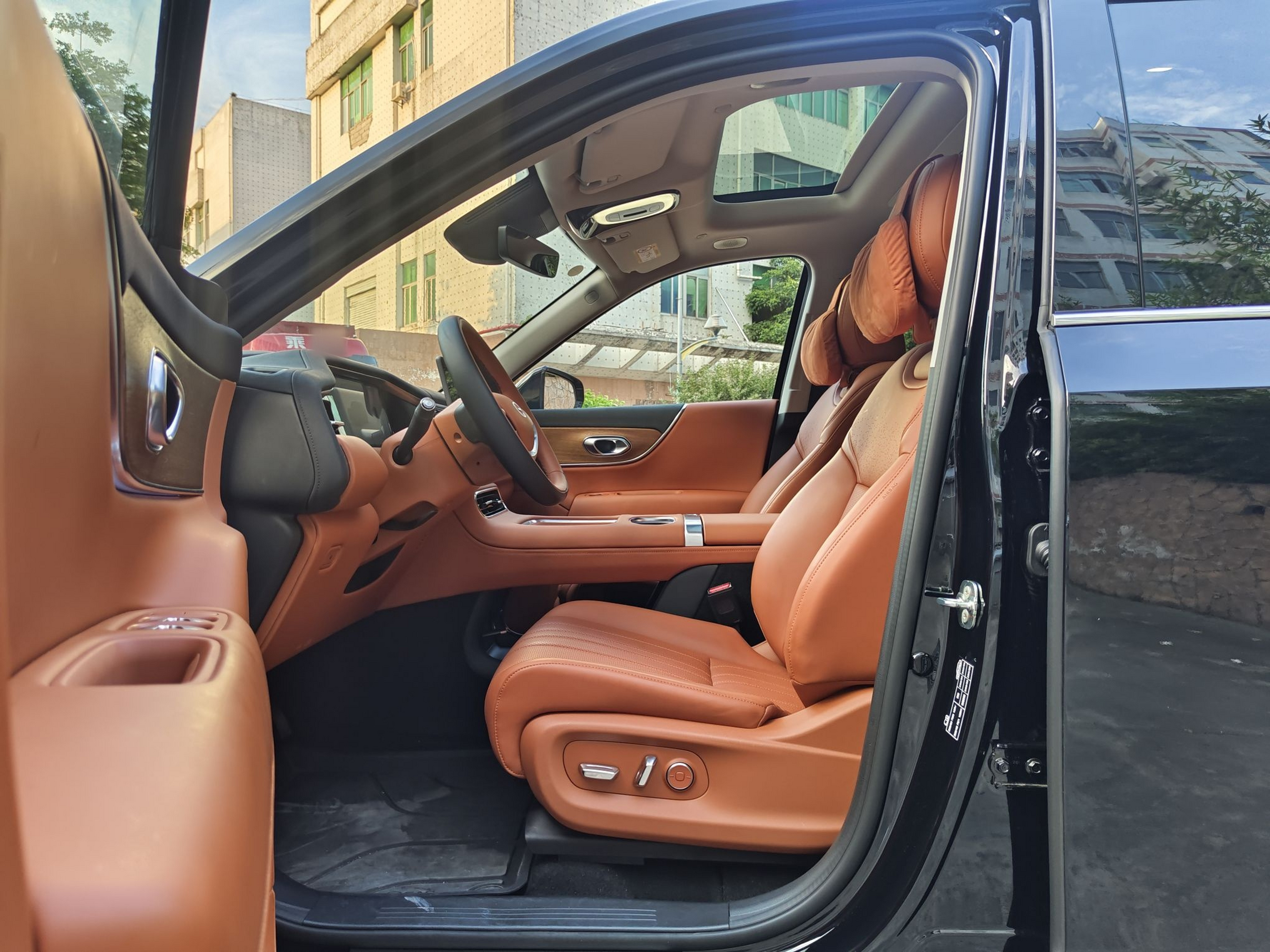 Avant de la voiture
