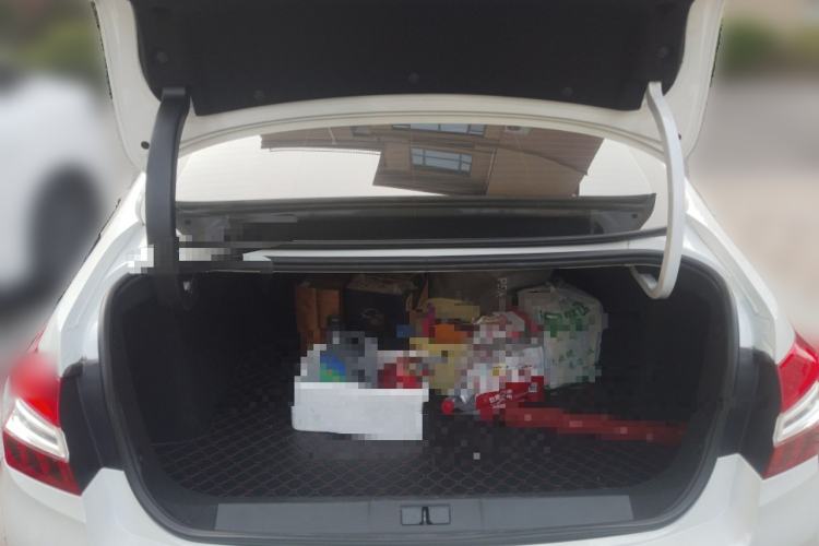 Used Peugeot 408 2014 1.6T Automatic Supreme Edition Trunk