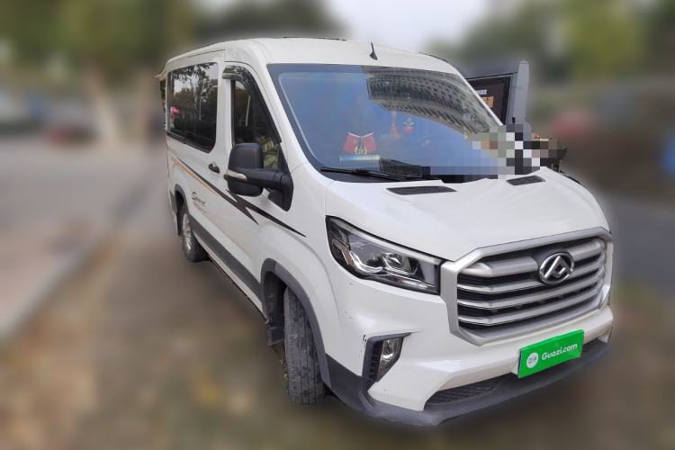 Used SAIC MAXUS Xintu V90 2020 2.0T Manual Yunjie Version Front-Wheel Drive with Single Rear Tire Short Wheelbase Mid-Height Design 6-Seater
