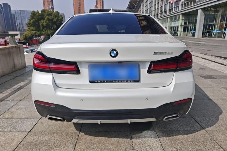 Used BMW 5 Series 2022 Second Facelift 530Li Leading Edition M Sport Package Rear