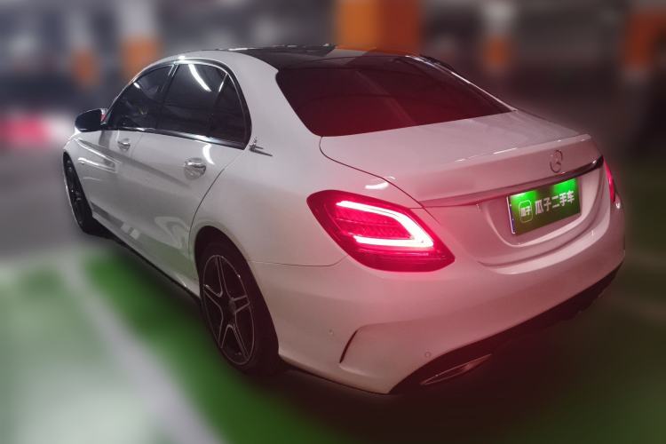 Used Mercedes-Benz C-Class 2021 C 260 L Sport Edition Star Collection Rear Left 45 Deg