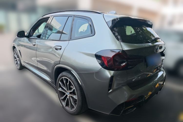 Used BMW X3 2022 xDrive30i Luxury Model M Night Sky Package Rear Left 45 Deg