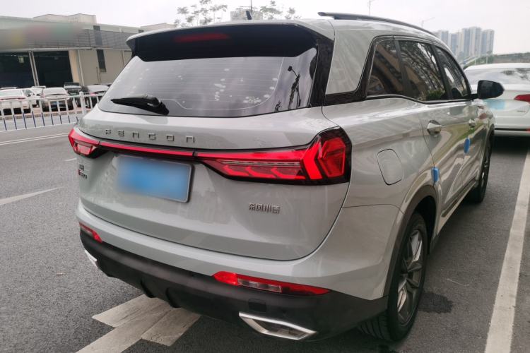 Used Dongfeng Fengon 580 2022 1.5T Automatic Enjoyment Model Rear Right 45 Deg