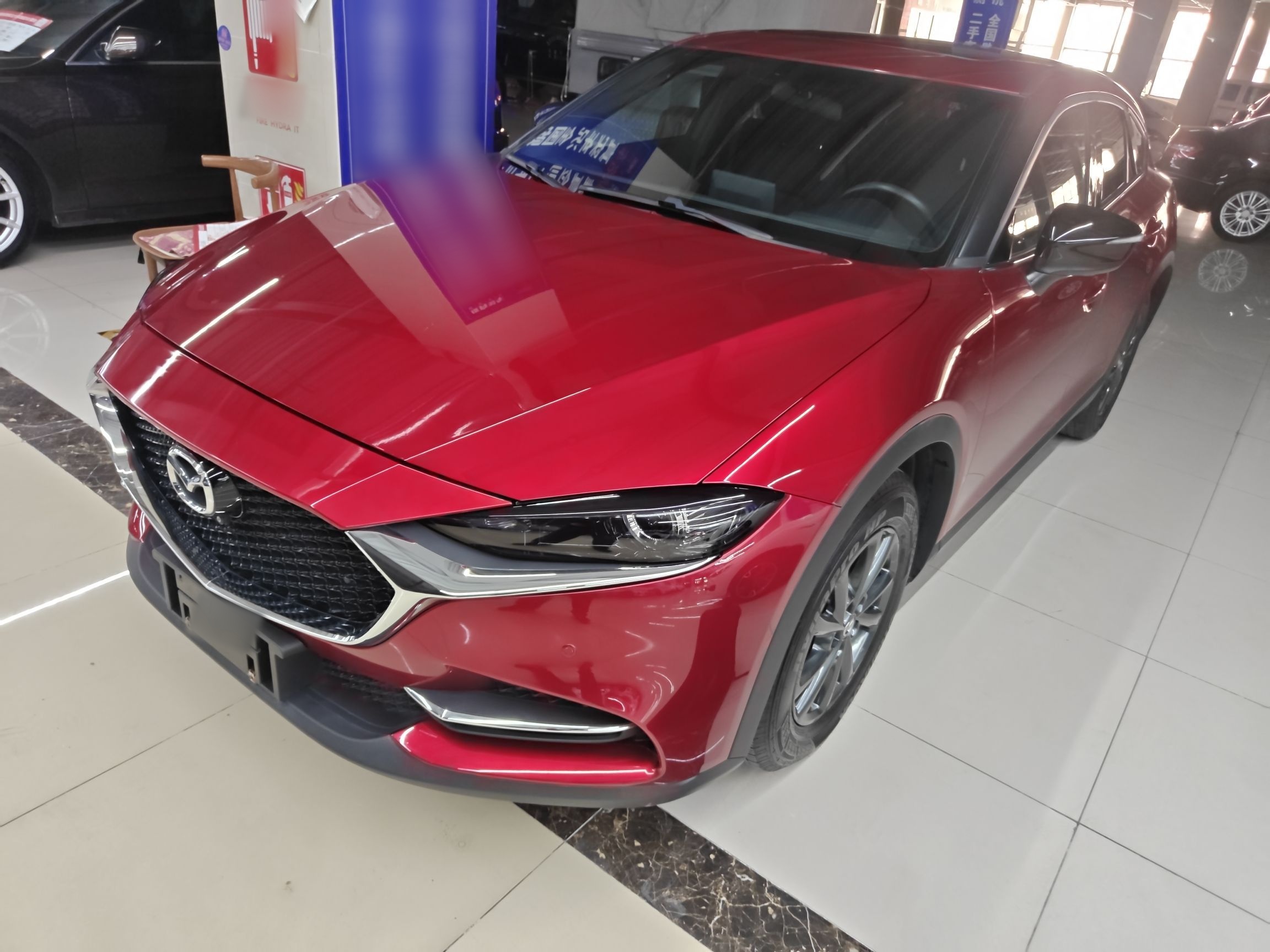 تحت مقدمة السيارة