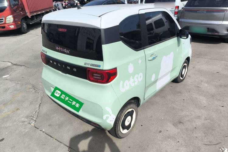 Used Wuling Hongguang MINIEV 2021 Macaron Premium Model – Lithium Iron Phosphate Rear Right 45 Deg