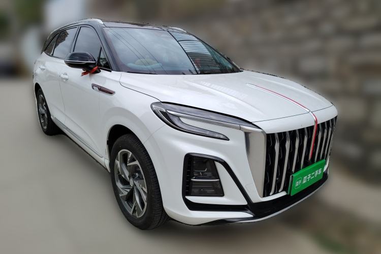 Used Hongqi HS3 PHEV 2024 PHEV 115km Jingwei Edition Front Right 45 Deg