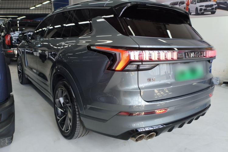 Used Lynk & Co 09 EM-P 2021 2.0T PHEV Halo Six-Seater Rear Left 45 Deg