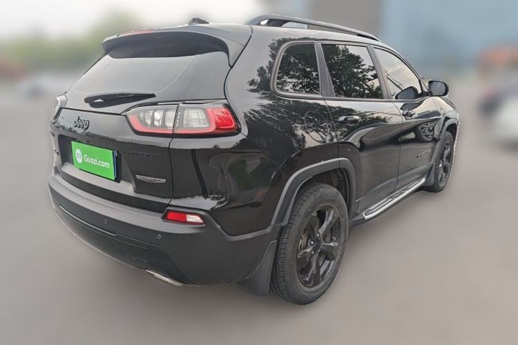 Used Jeep Cherokee 2020 2.0T Four-Wheel Drive Night Eagle Edition Rear Right 45 Deg