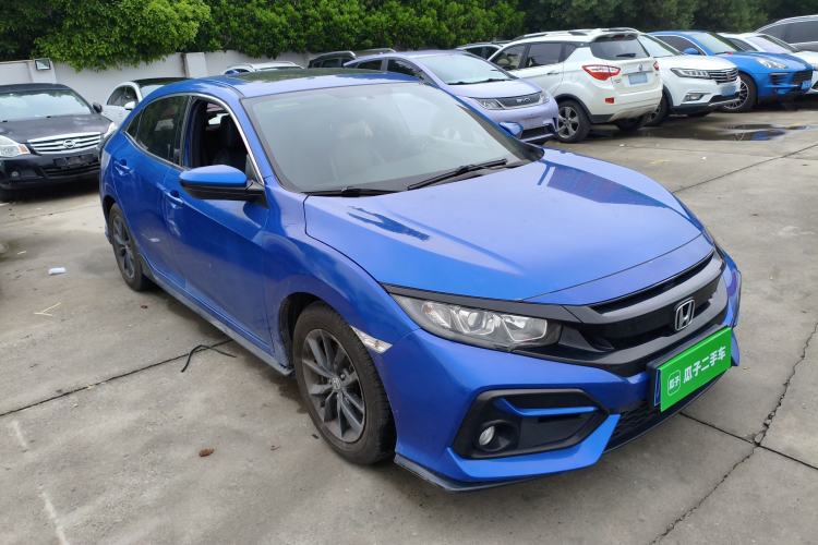 Used Honda Civic 2021 HATCHBACK 220TURBO CVT New Trendsetter Front Right 45 Deg
