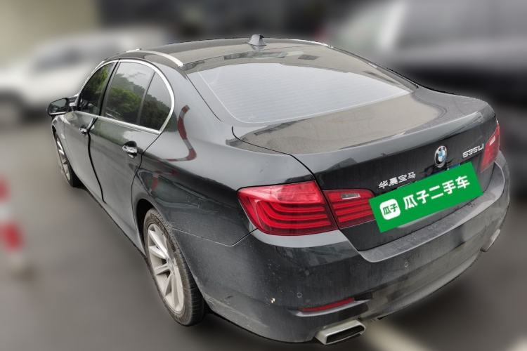 Used BMW 5 Series 2014 535Li Leading Model Rear Left 45 Deg