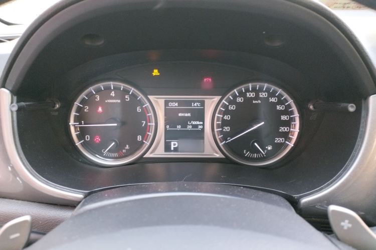 Used Suzuki Vitara 2016 1.4T Automatic Two-Wheel Drive Elite Model Instrument Cluster