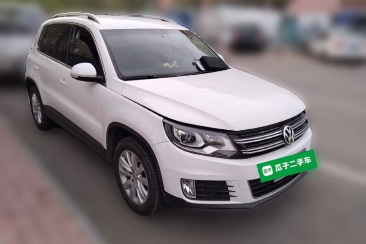 Used Volkswagen Tiguan 2013 1.8TSI Automatic Two-Wheel Drive Trend Edition Front Right 45 Deg