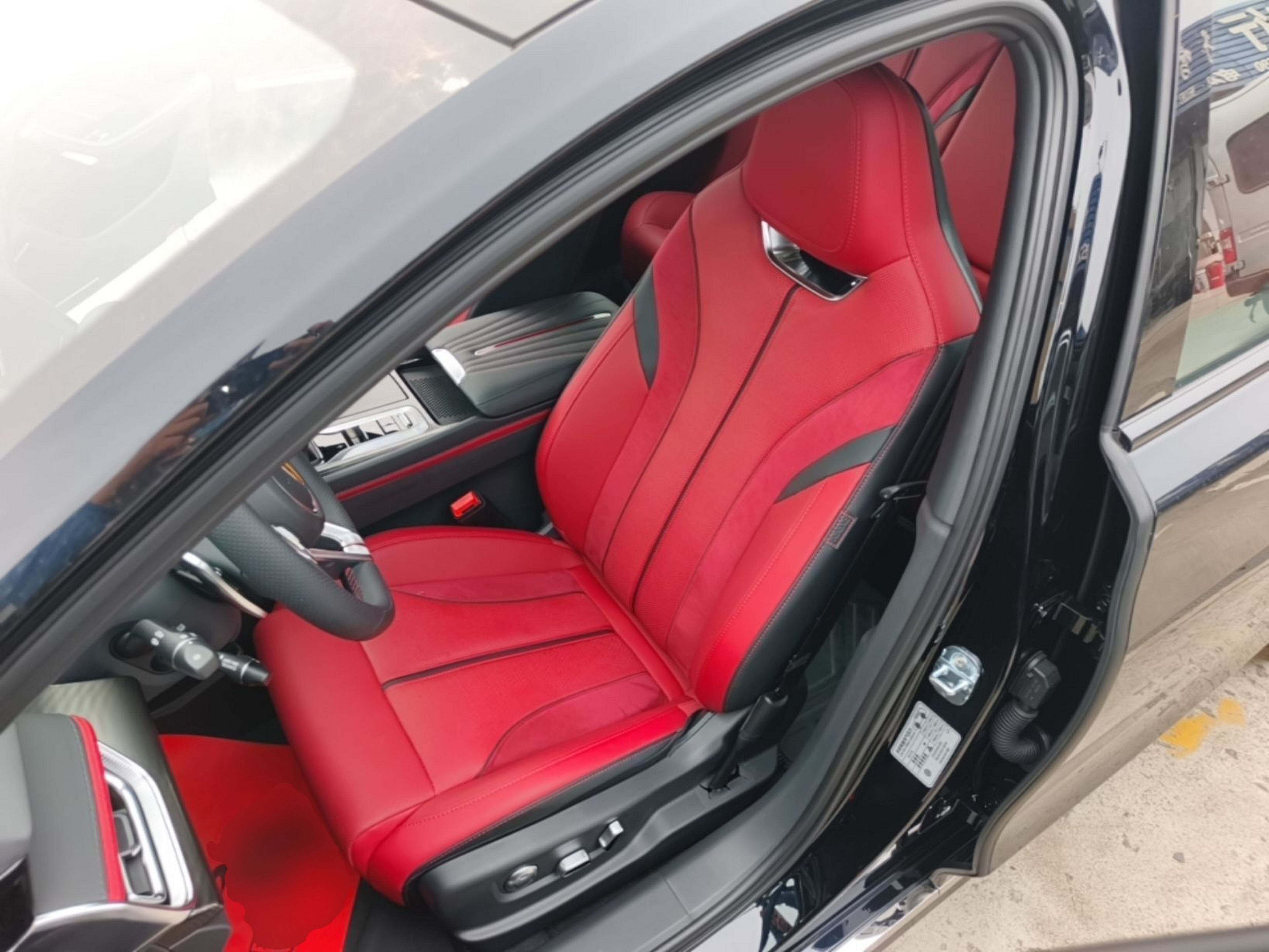 Avant de la voiture