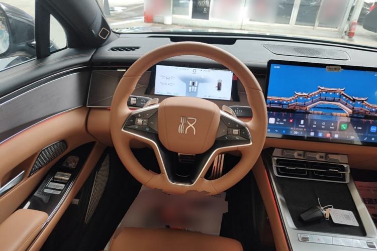 Used BYD Han L 2025 EV Four-Wheel Drive LiDAR Flagship Model