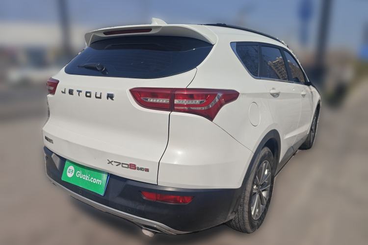 Used JETOUR X70S 2019 1.5T Automatic Explore Edition China V Standard Rear Right 45 Deg