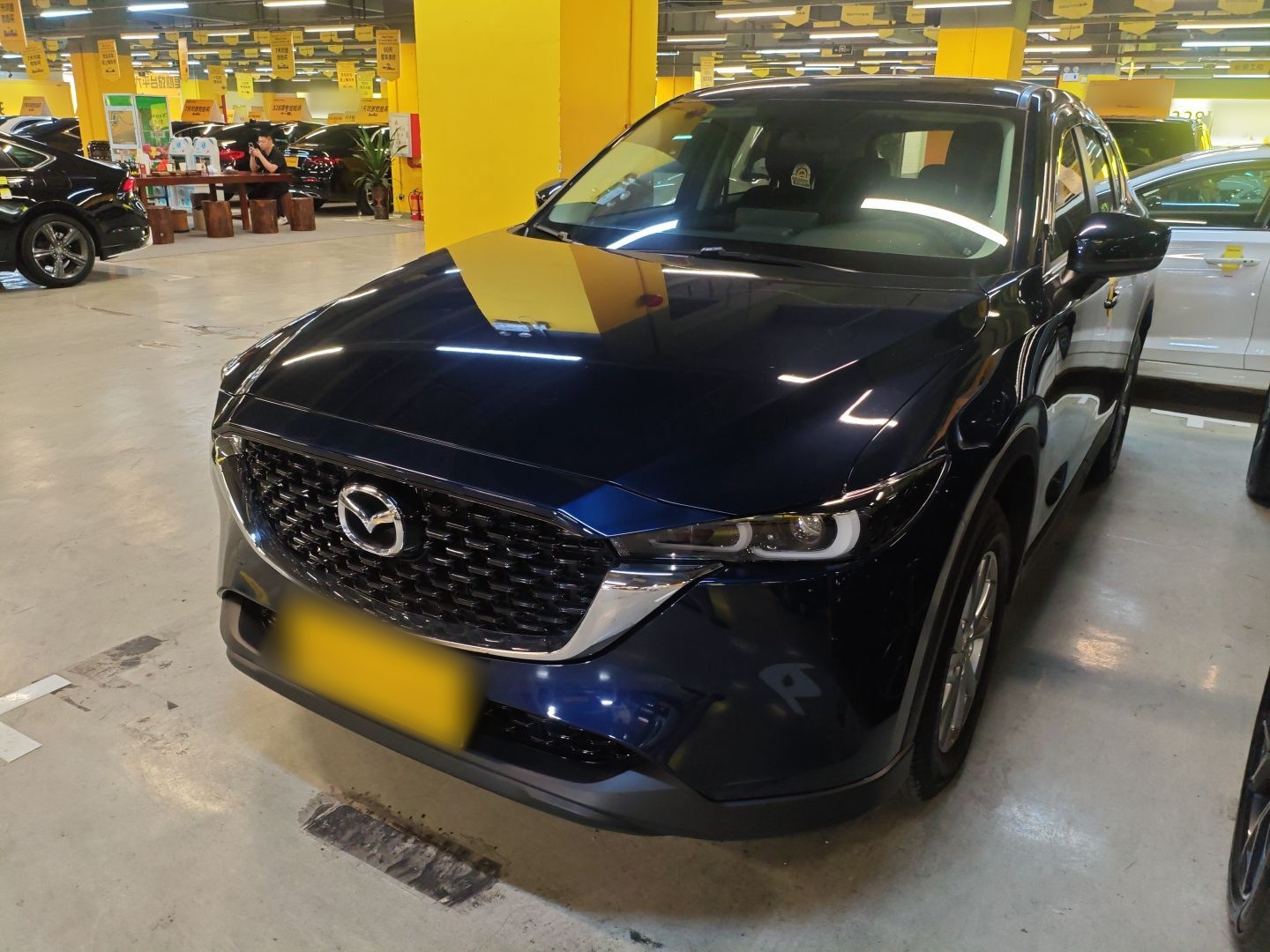 تحت مقدمة السيارة