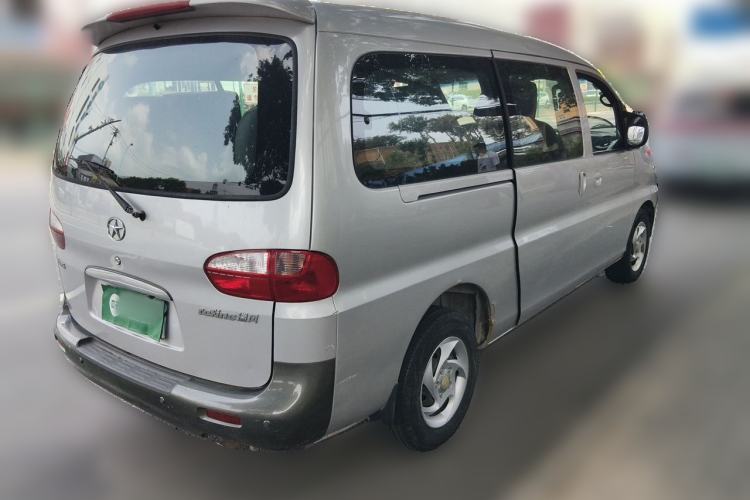 Used JAC Group Refine 2015 2.0L Shuttle Gasoline Long-Wheelbase Comfort Version HFC4GA3-3D Rear Right 45 Deg