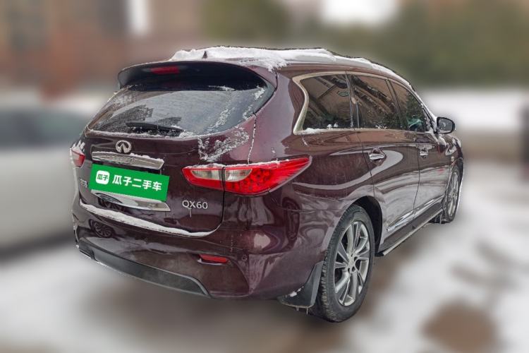 Used Infiniti QX60 2014 2.5 S/C Hybrid All-Wheel-Drive Versatile Edition Rear Right 45 Deg